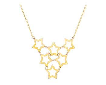 Zlatý náhrdelník, anker - hvězdy