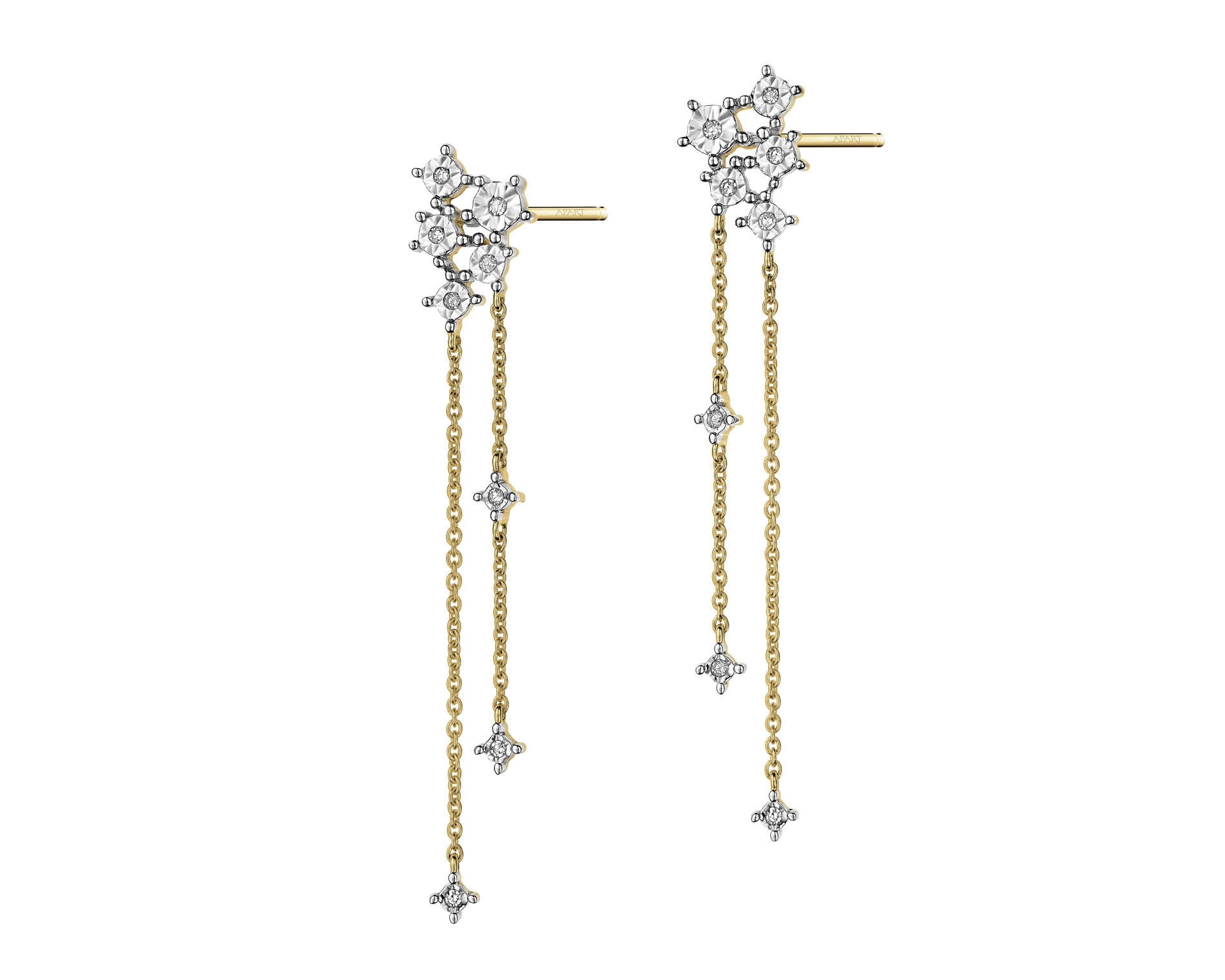 Showroom of 22 k gold fancy earrings | Jewelxy - 174257