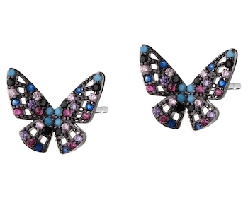  Earrings with Cubic Zirconia