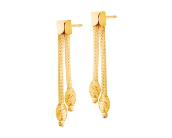 14 K Yellow Gold Dangling Earring
