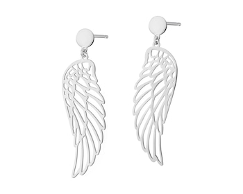 Stříbrné náušnice - křídla
