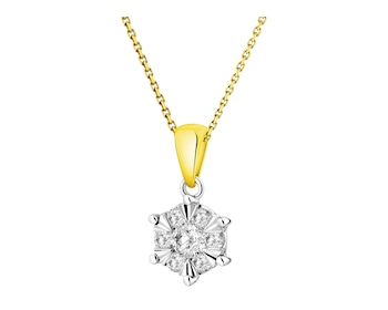 585  Pendant  - 0,25 ct - fineness 585