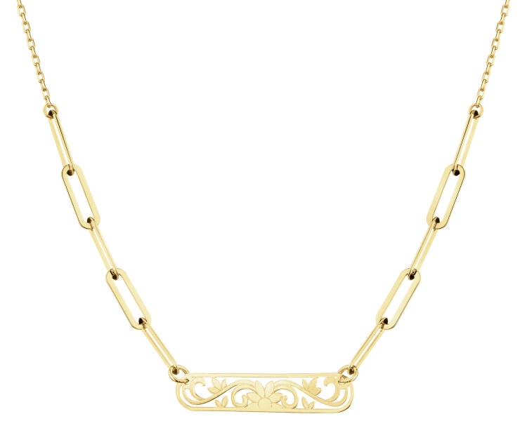 14 K Yellow Gold Necklace