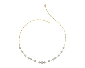 585  Necklace with Diamonds 2 ct - fineness 585