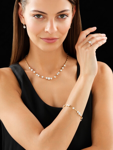 585  Necklace with Diamonds - 2,00 ct - fineness 585