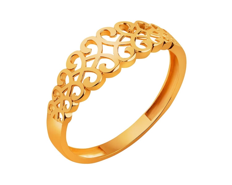 8 K Yellow Gold Ring