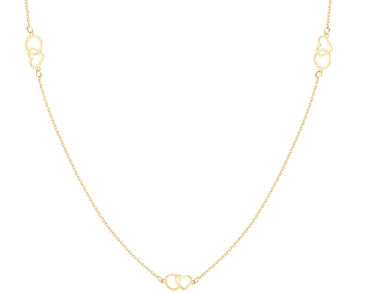 8 K Yellow Gold Necklace 