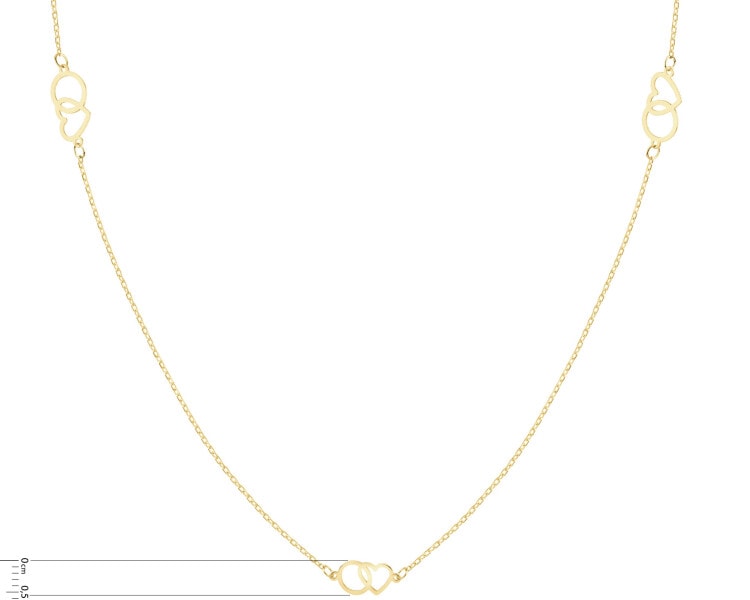 8 K Yellow Gold Necklace 