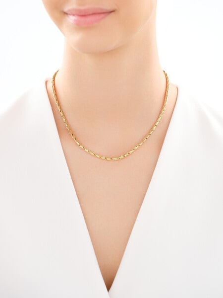 9 K Yellow Gold Necklace 