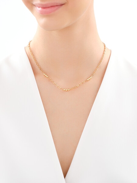 9 K Yellow Gold Necklace