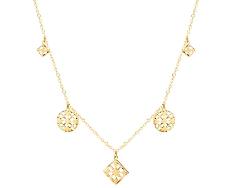 14 K Yellow Gold Necklace 