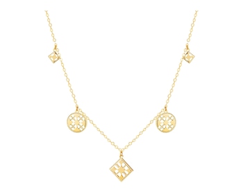 14 K Yellow Gold Necklace 