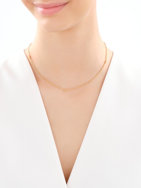 9 K Yellow Gold Necklace 