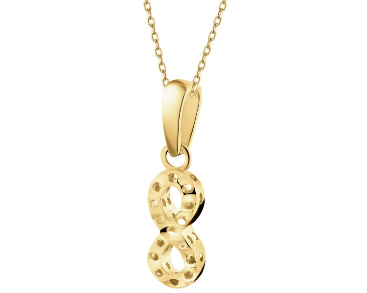 8 K Yellow Gold Pendant 