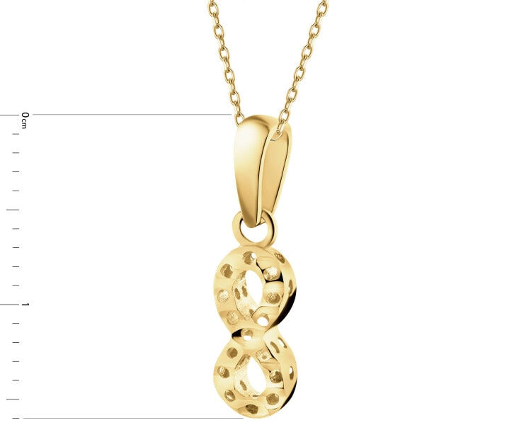 8 K Yellow Gold Pendant 