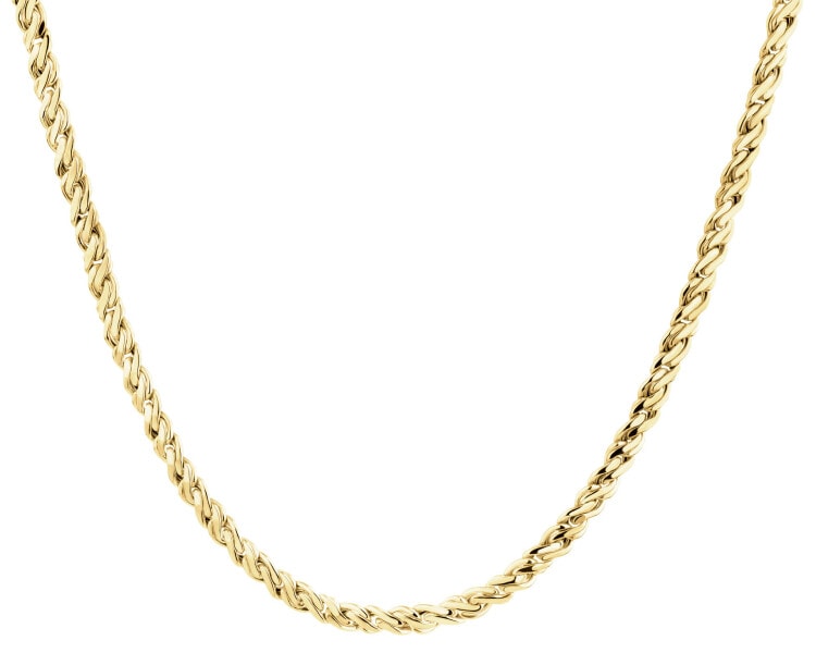 9 K Yellow Gold Necklace 