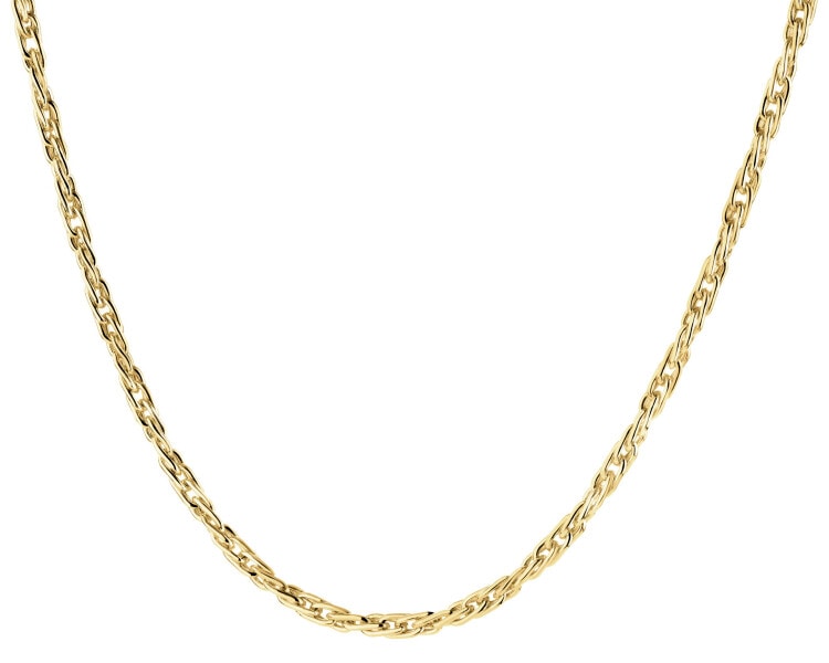 9 K Yellow Gold Necklace 