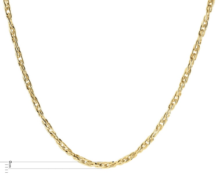 9 K Yellow Gold Necklace 