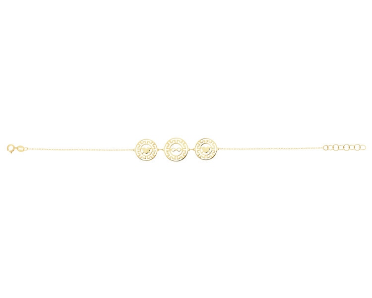 9 K Yellow Gold Bracelet 