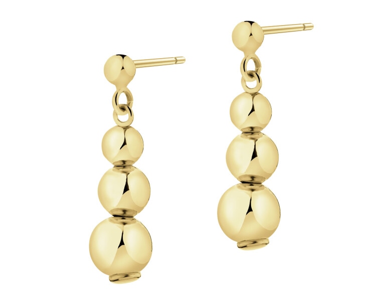 14 K Yellow Gold Dangling Earring