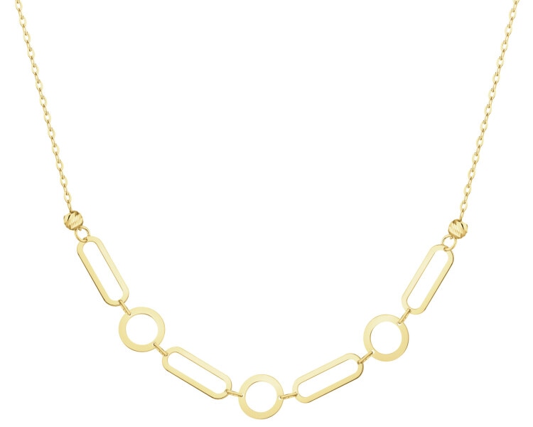 9 K Yellow Gold Necklace