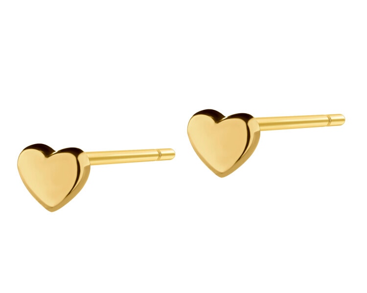 8 K Yellow Gold Earrings