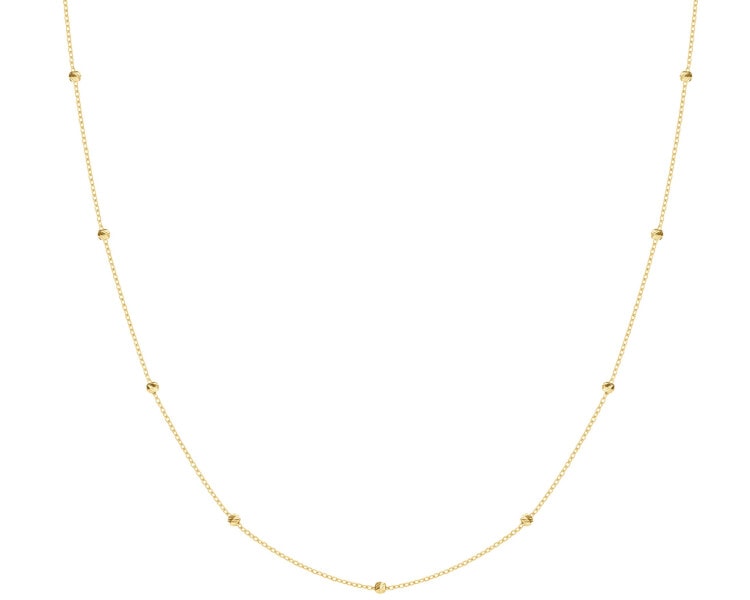 9 K Yellow Gold Necklace