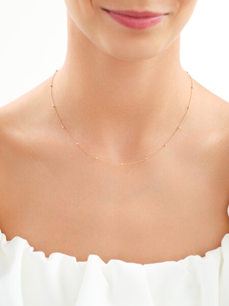 9 K Yellow Gold Necklace