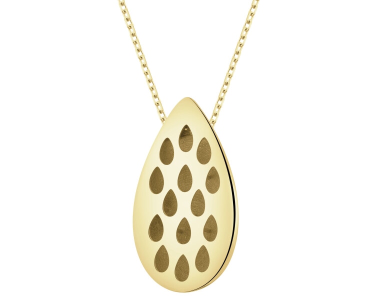 8 K Yellow Gold Necklace