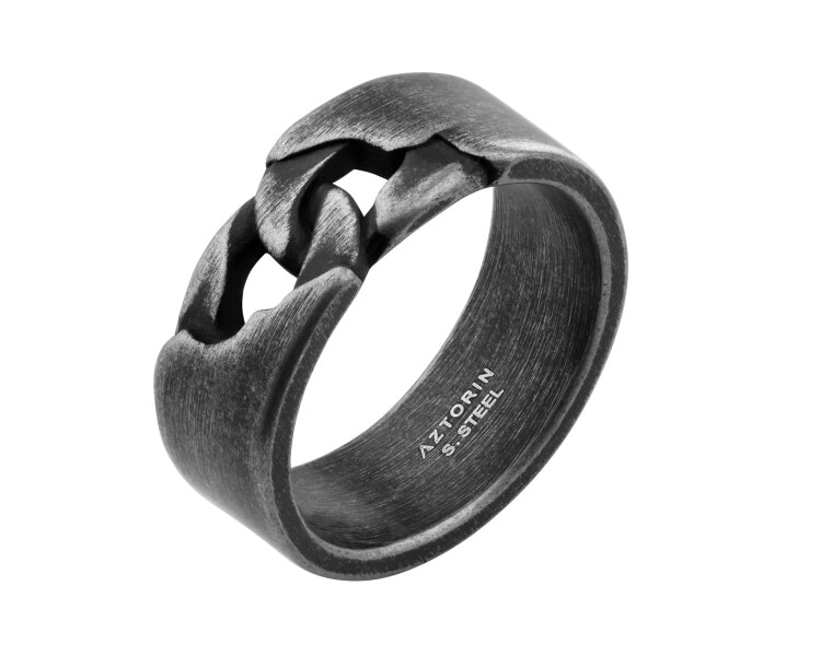 Stainless Steel Band Ring 