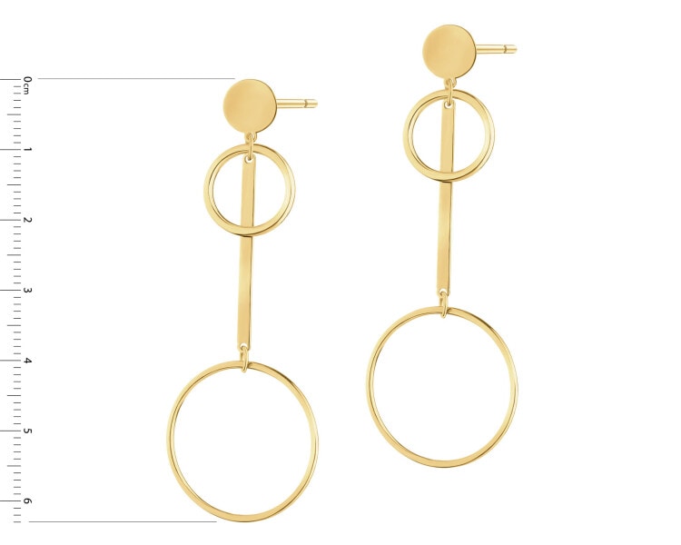 Gold-Plated Silver Earrings