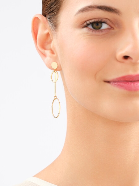 Gold-Plated Silver Earrings