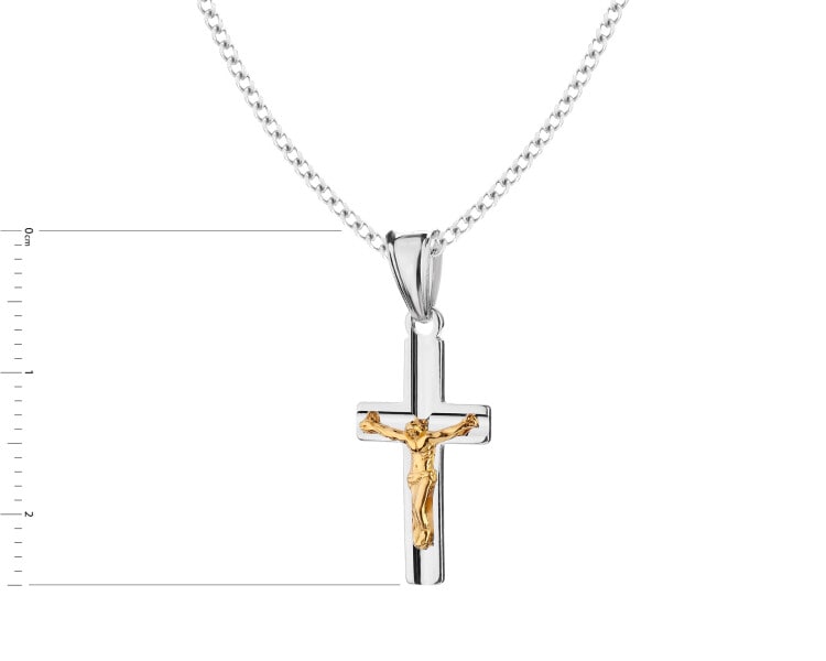 Rhodium-Plated Silver, Gold-Plated Silver Set