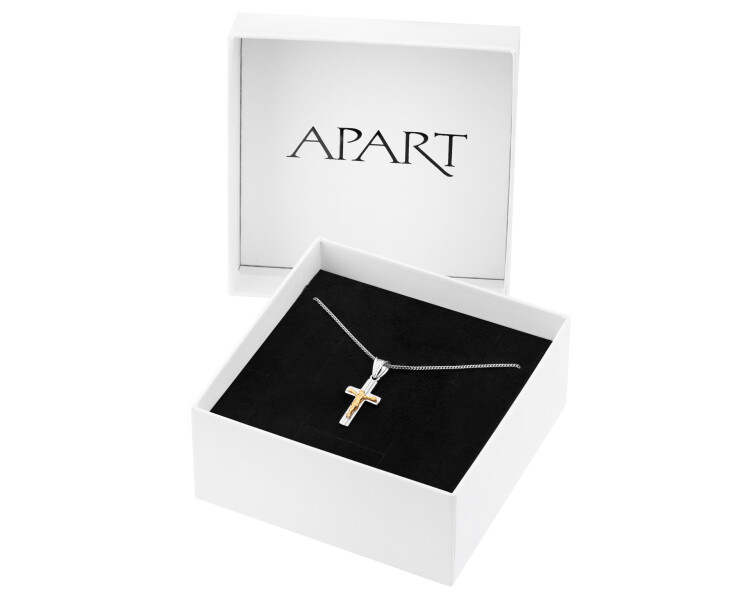 Rhodium-Plated Silver, Gold-Plated Silver Set