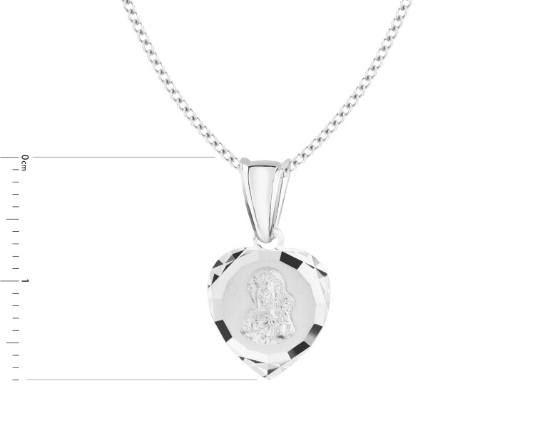 Rhodium Plated Silver Set