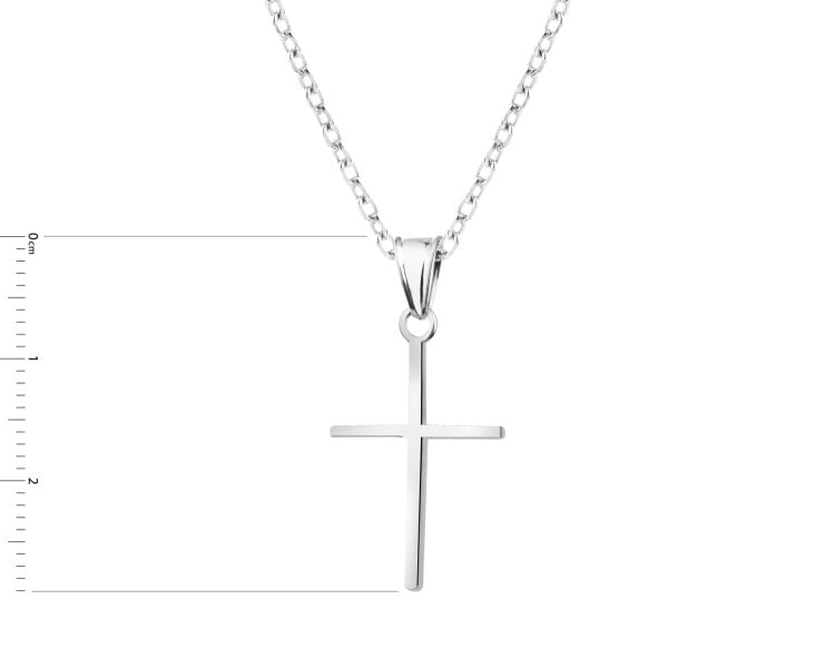 Rhodium Plated Silver Set