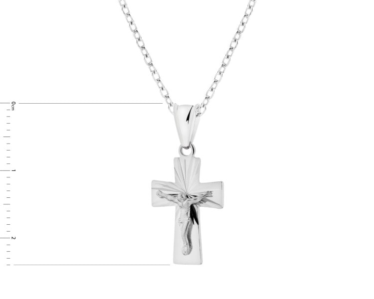 Rhodium Plated Silver Set