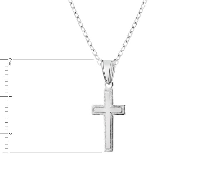 Rhodium Plated Silver Set