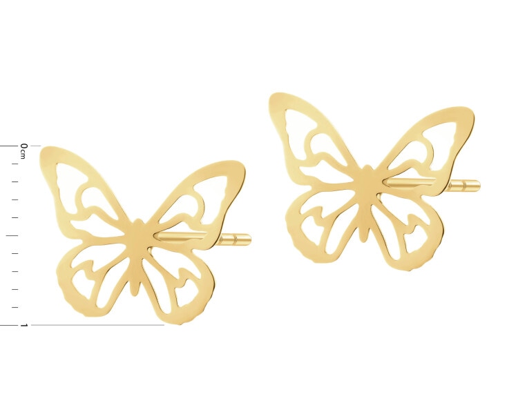 Gold-Plated Silver Earrings