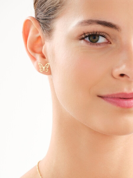 Gold-Plated Silver Earrings