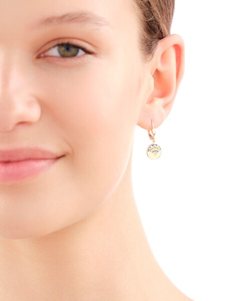 9 K Yellow Gold Dangling Earring