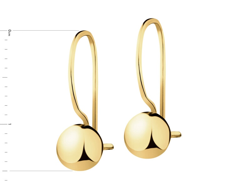 14 K Yellow Gold Dangling Earring