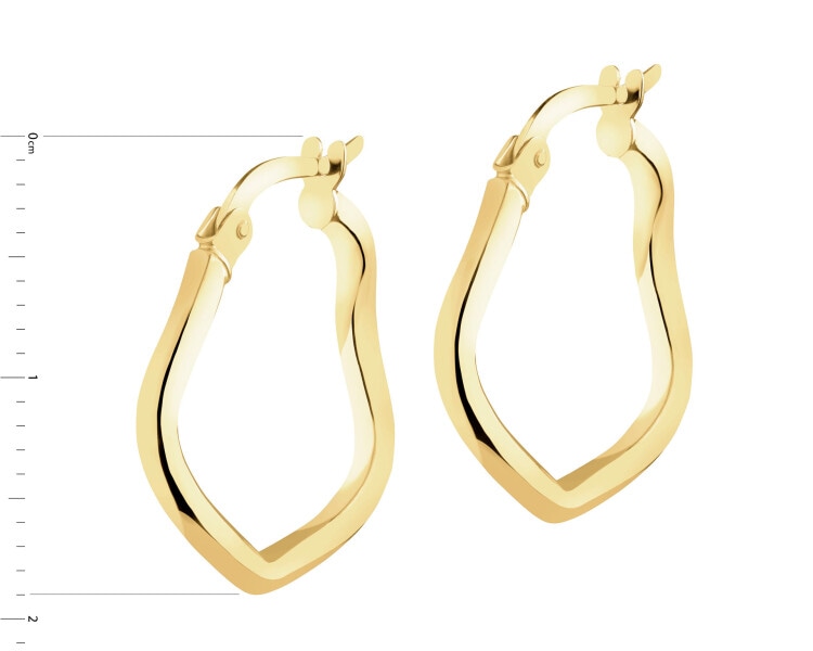 14 K Yellow Gold Dangling Earring