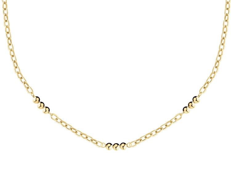 9 K Yellow Gold Necklace