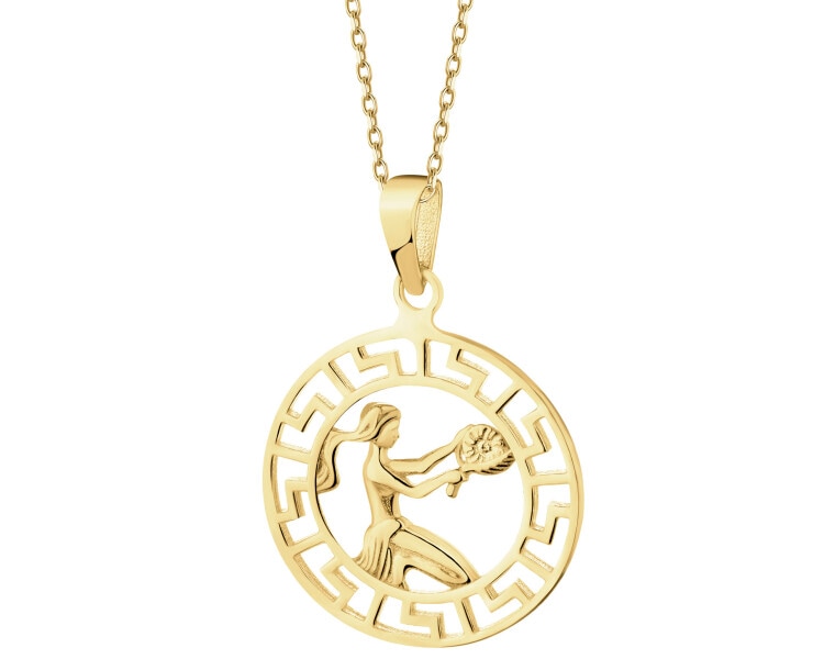 14 K Yellow Gold Pendant 