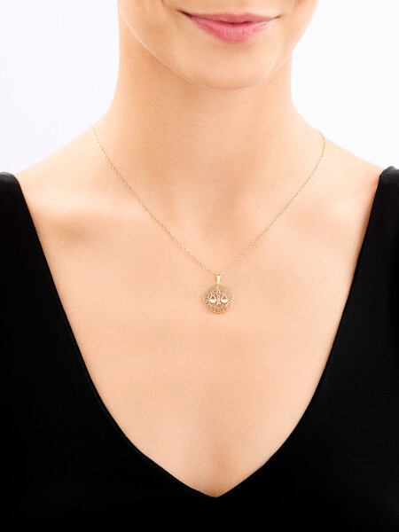 14 K Yellow Gold Pendant 