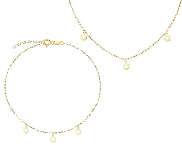 14 K Yellow Gold Set 