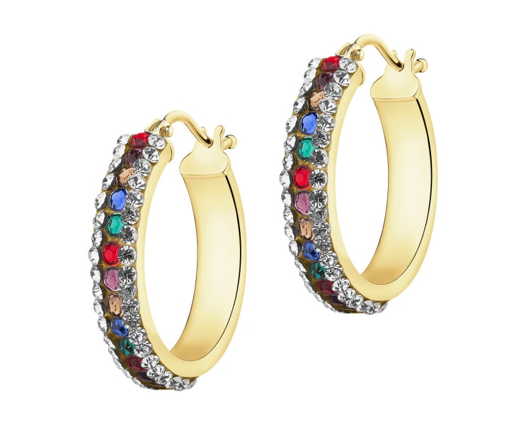 9 K Yellow Gold Hoop Earring 