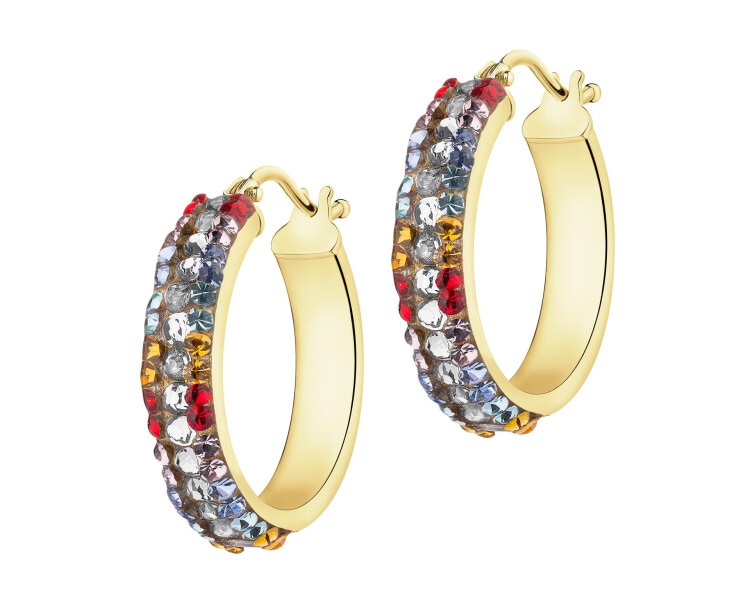 9 K Yellow Gold Hoop Earring 