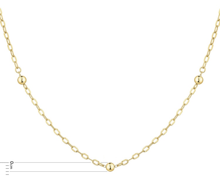 14 K Yellow Gold Necklace